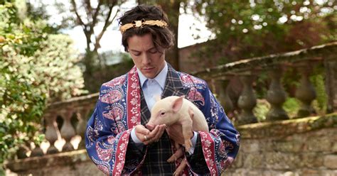 harry styles gucci pig|Harry Styles handbags.